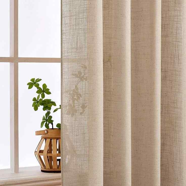 linen curtains Dubai