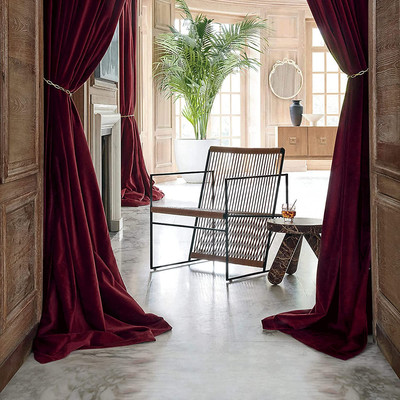 velvet curtains